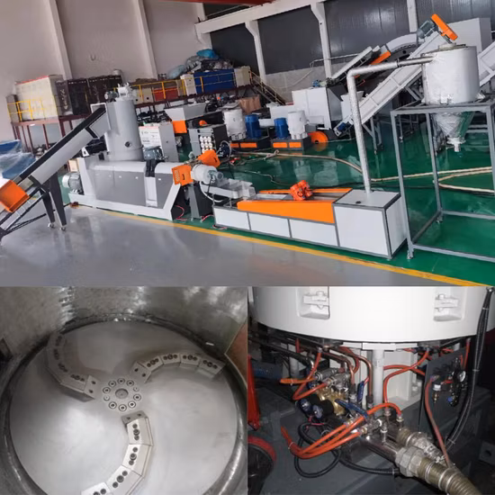 Sécheur de compression de film plastique PP PE/machine de déshydratation du plastique/machine de recyclage de pelletisation de compacteur