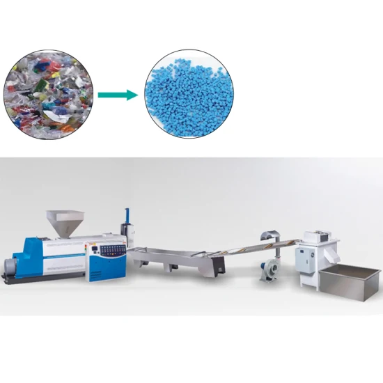 Coût de la machine de recyclage du plastique Recycler les granulés de plastique faisant la machine Prix du granulateur de plastique Machine pour fabriquer des granulés de plastique