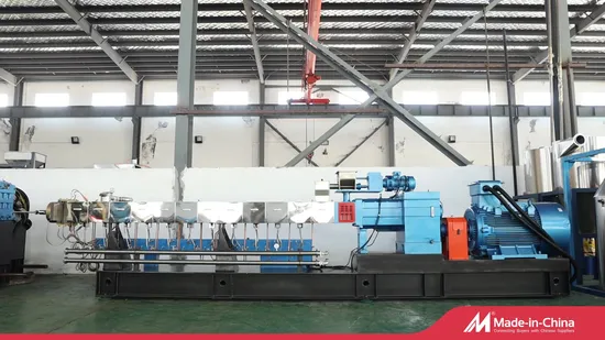 granules en plastique de machine en plastique de l'extrudeuse 300kg/H faisant la machine pour la pelletisation